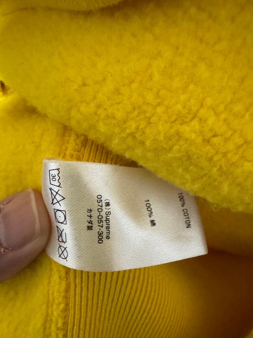 トップス Supreme Bandana Box Logo Hooded Yellow