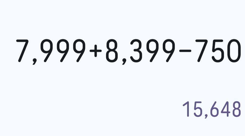 カラット棒　　10周年　 rii様三枚目の計算式をご確認ください