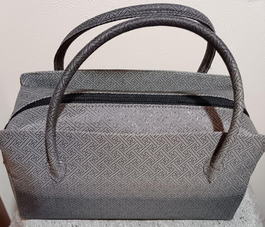 12/15まで気まぐれセール☆断捨離♡利休バッググレーうるし箔