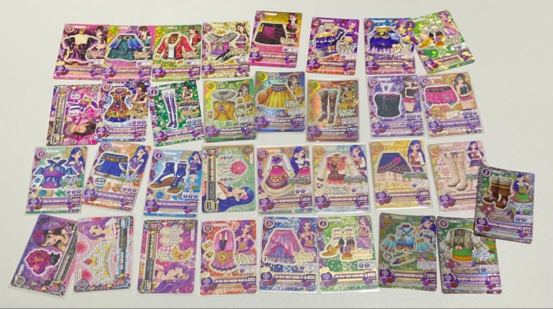 アイカツ　カード・バインダー・ステッカーなどまとめセット