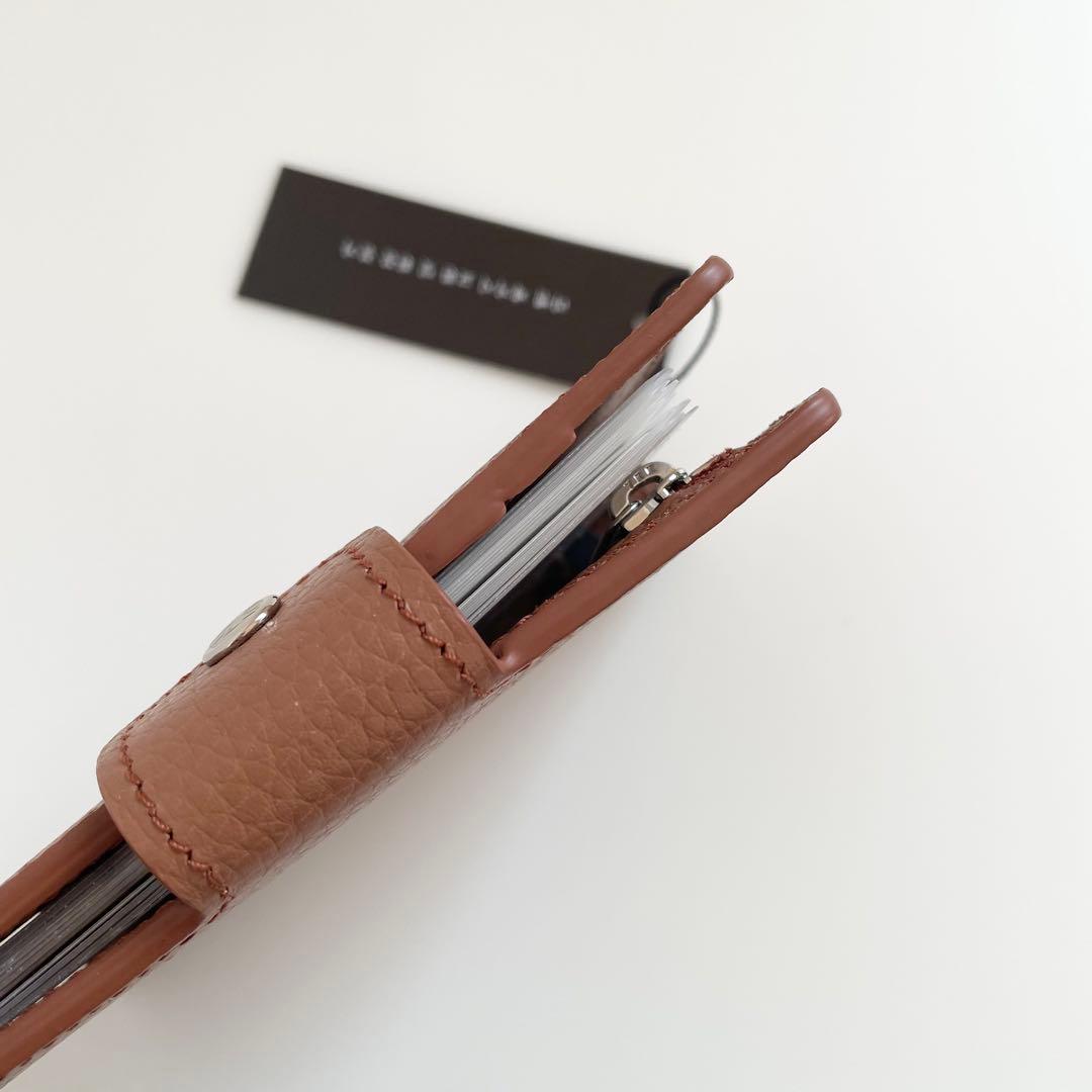 1セット限り　韓国　バインダー　貯金　M5 ブラウン　リフィル　手帳