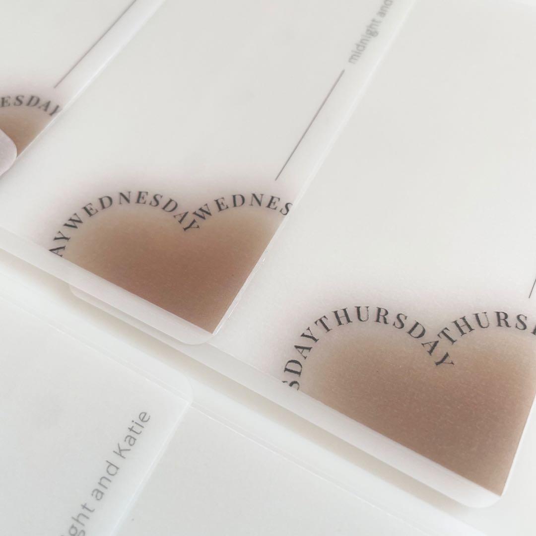 1セット限り　韓国　バインダー　貯金　M5 ブラウン　リフィル　手帳