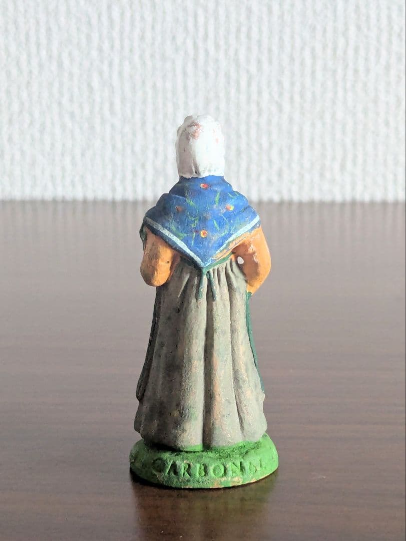 フランス ヴィンテージ サントン 人形 テラコッタ フィギュア 5点 置き物