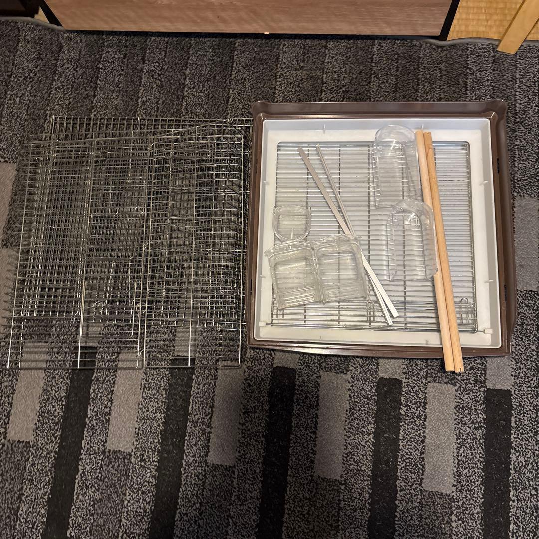 HOEI 465茶色　ケージ 大型ケージ 中型インコ