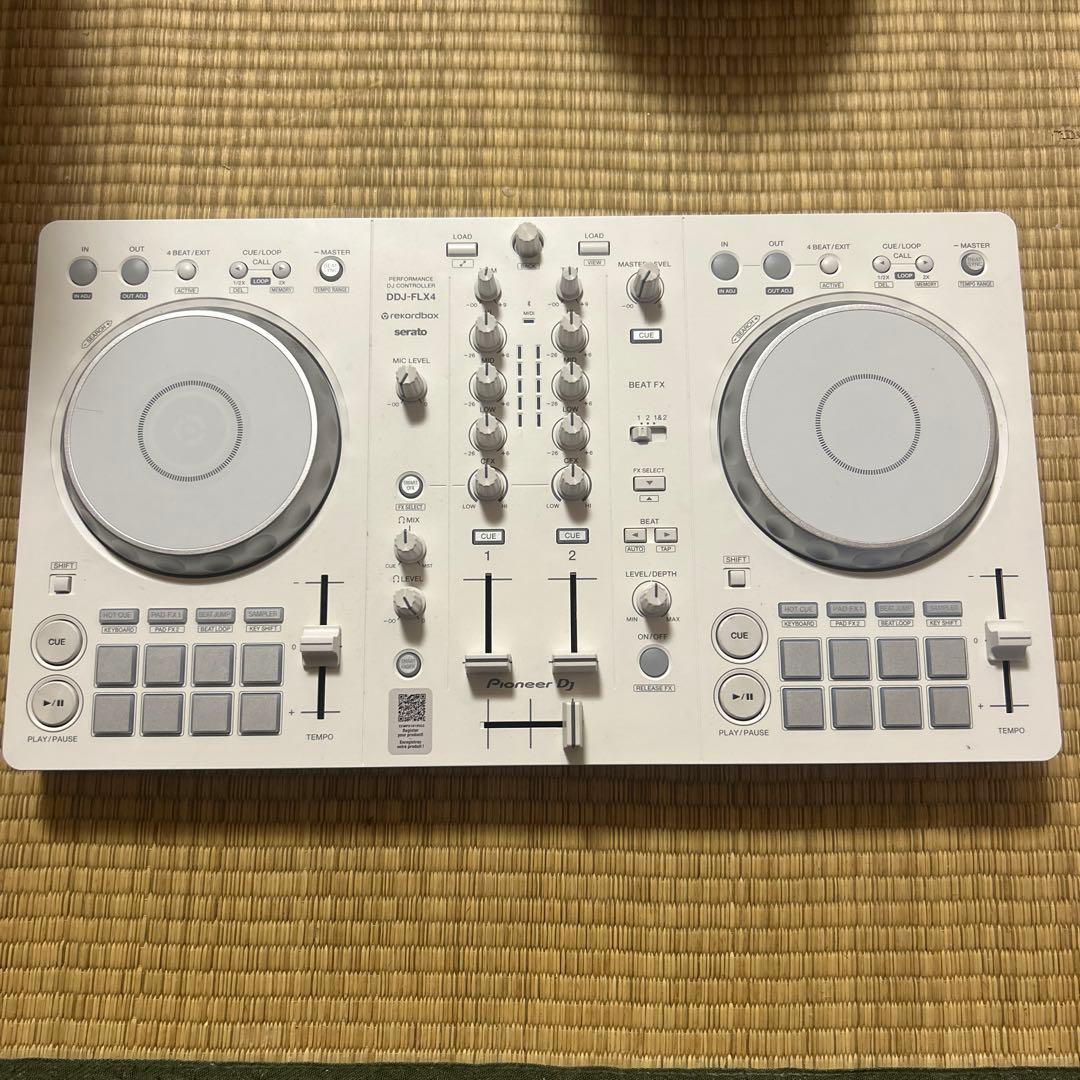 Pioneer dj DDJ-FLX4 ホワイト白
