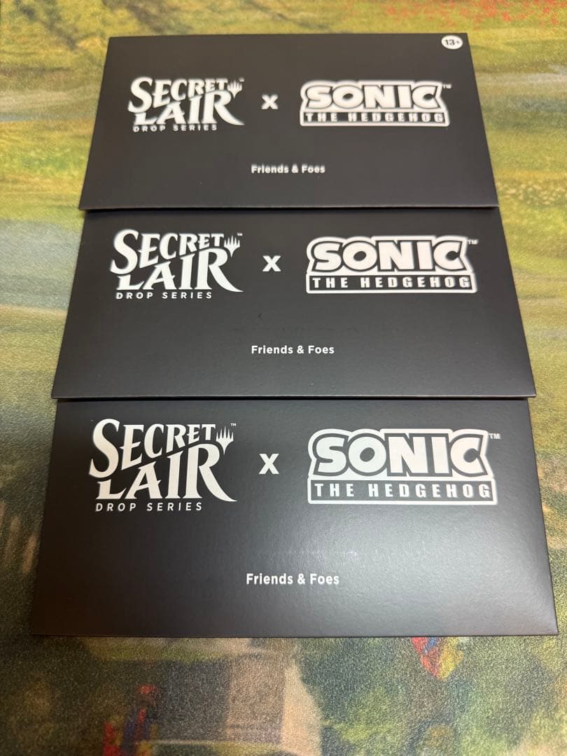 MTG SONIC Friends&Foes 英語版　新品未開封3枚セット