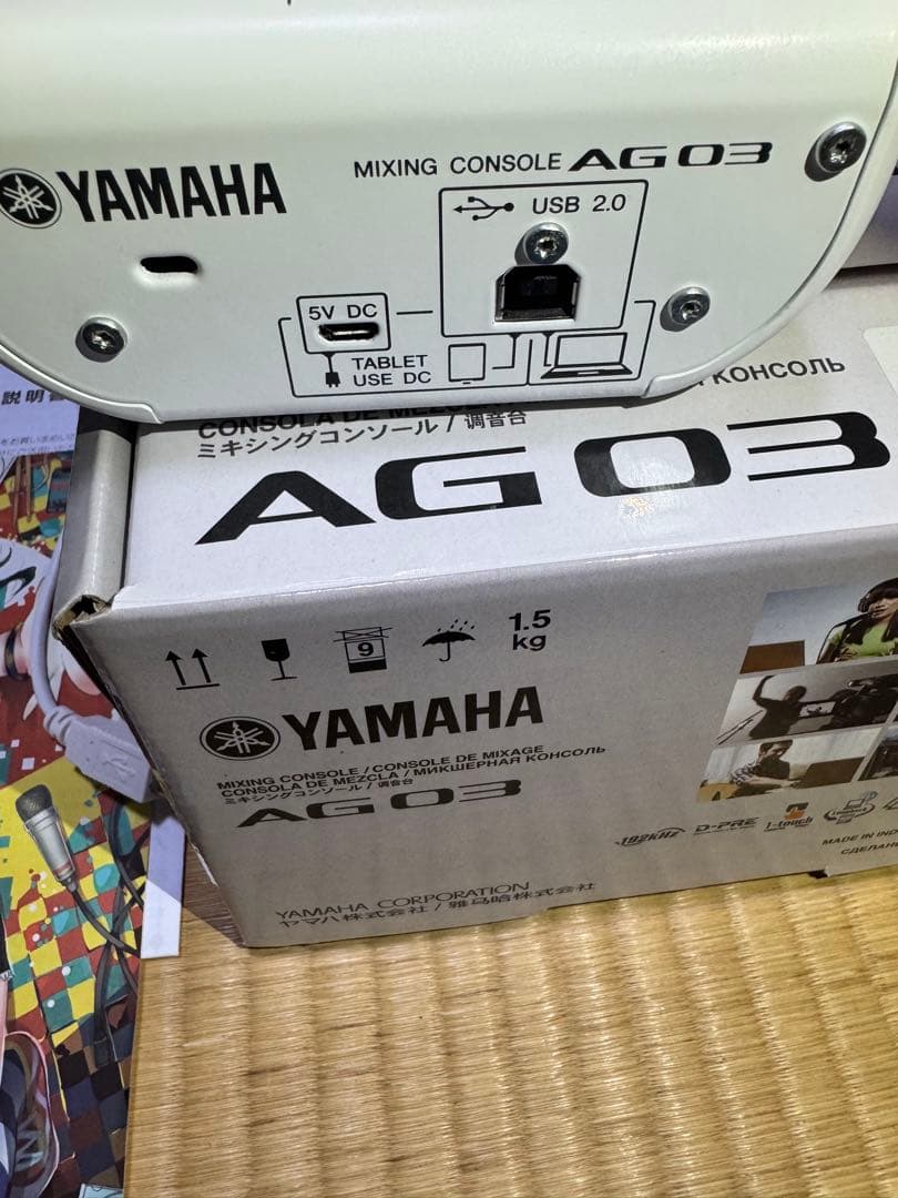 【 美品 】YAMAHA AG03 ミキサー オーディオインターフェース