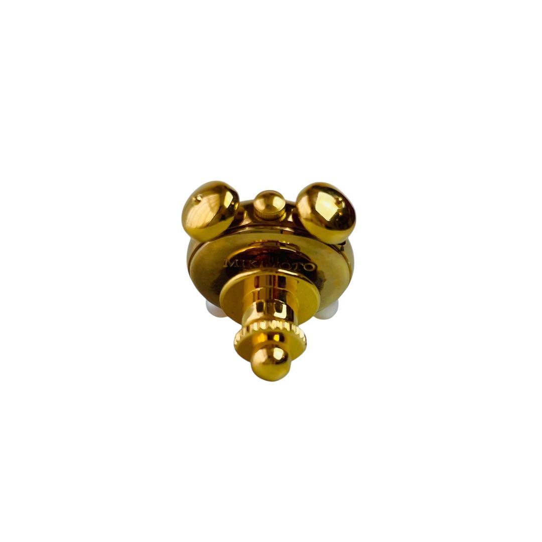 希少 MIKIMOTO ミキモト ピンブローチ 目覚まし時計型 パール