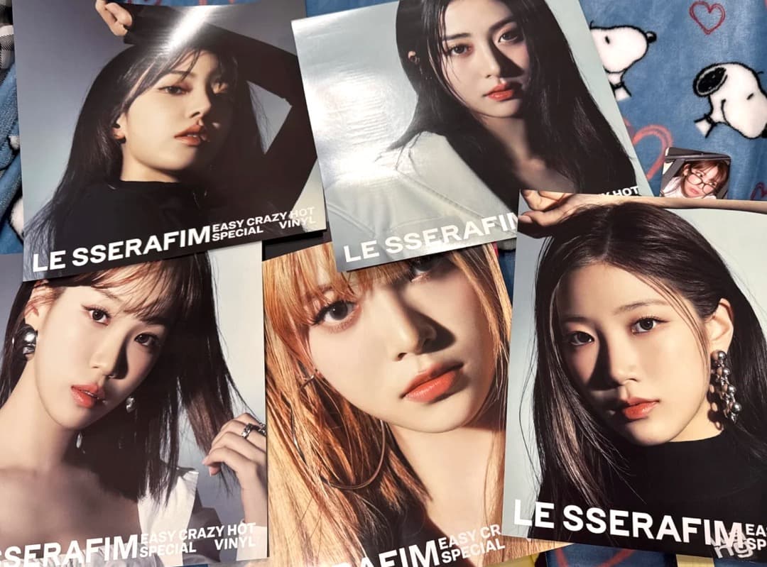 アナログ盤 LE SSERAFIM Easy Crazy Hot 新品 ルセラ