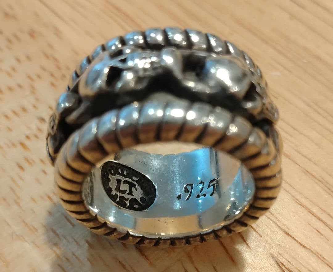 レザーズアンドトレジャーズ　リング　約18号