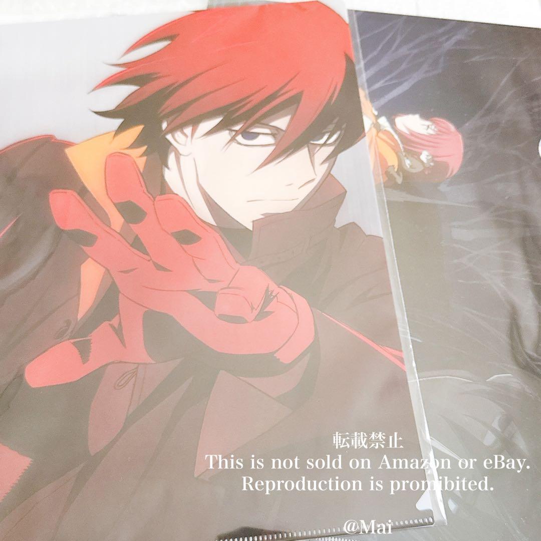 DARKER THAN BLACK 15th 流星の双子 クリアファイル 黒