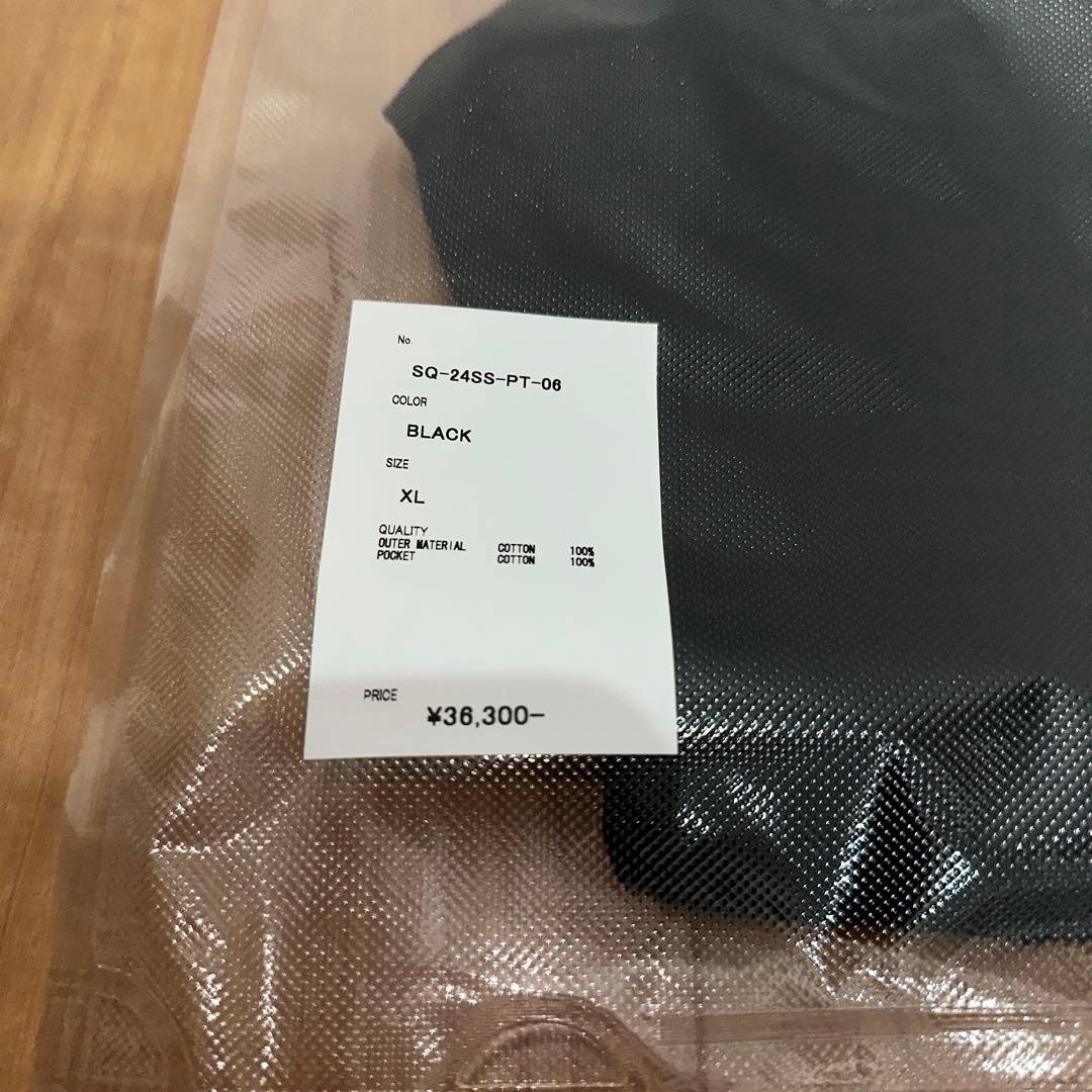 24SS SEQUEL CHINO PANTS TYPE-XF黒シークエルXL