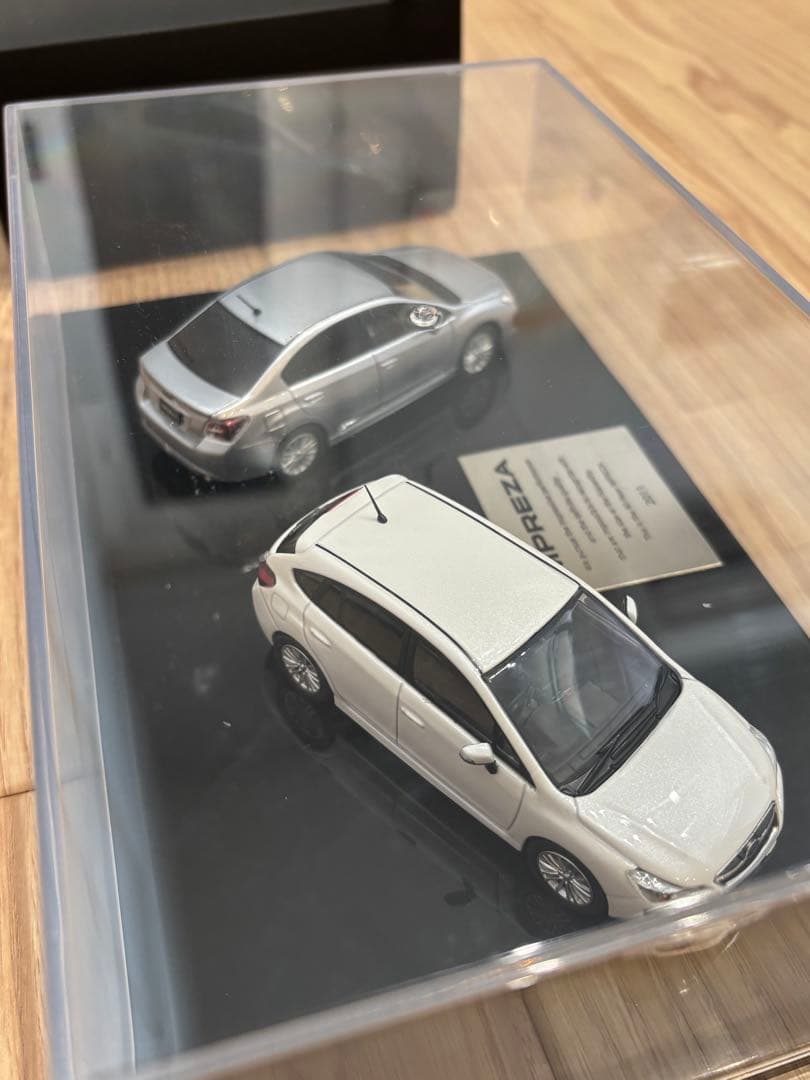 非売品　SUBARU 成約記念品 スバルインプレッサ　1/43 ミニカー