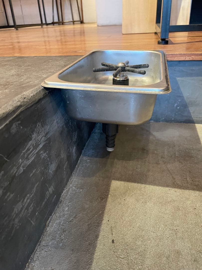 ピッチャーリンサー　埋込型　ロングespresso parts ステンレスシンク