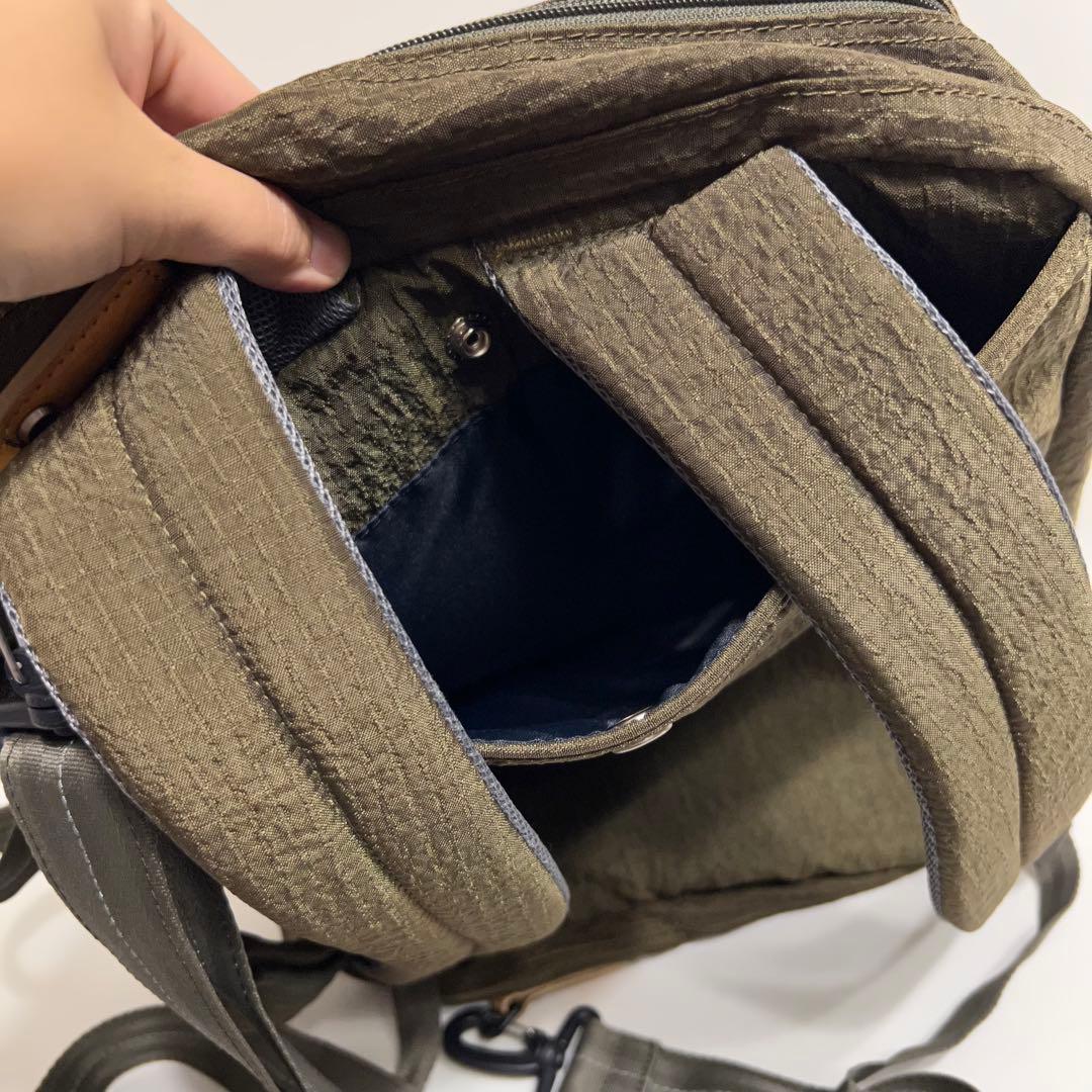 PaulSmith ポールスミス 3Wayシアーサッカー地 ビジネスバッグ