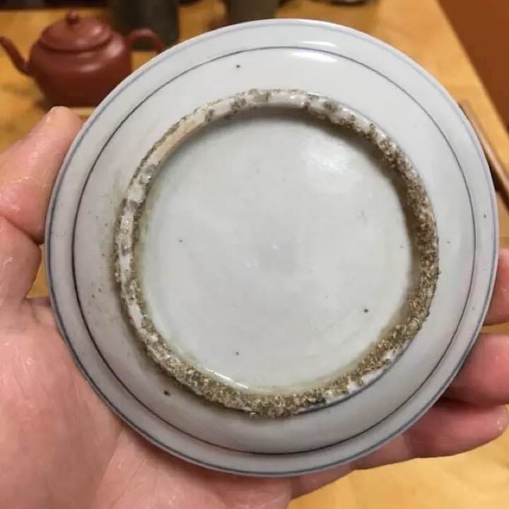 中国骨董 小皿 青花 明時代