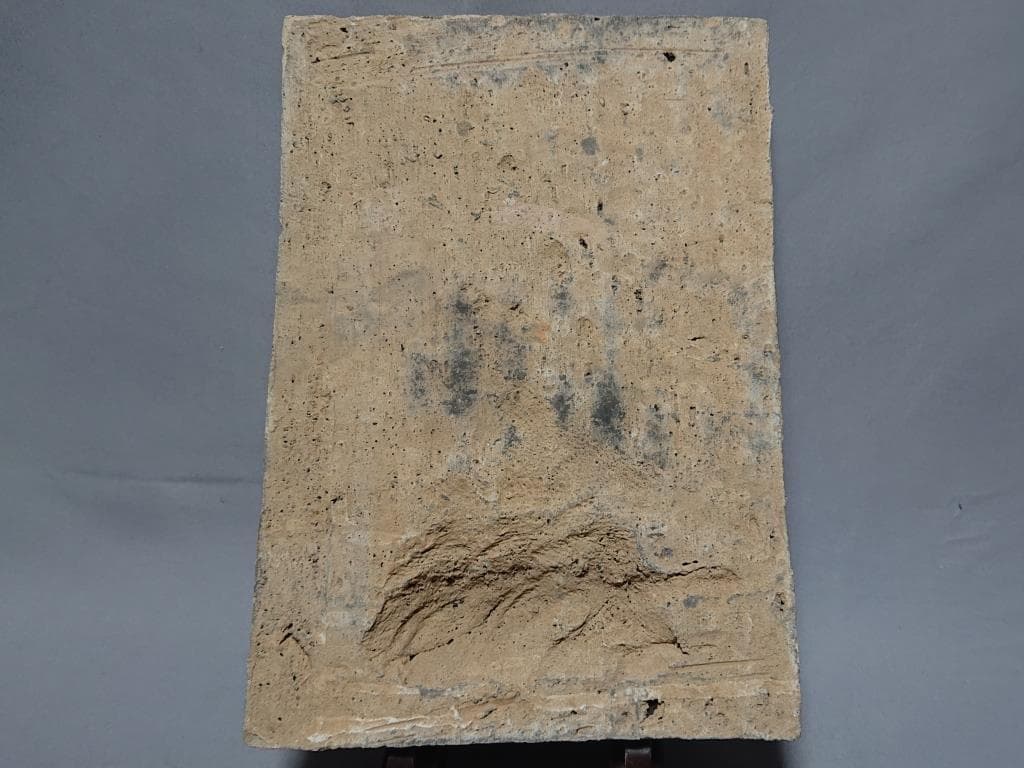 コレクター収集　仏教美術　曼荼羅　磚　（A）