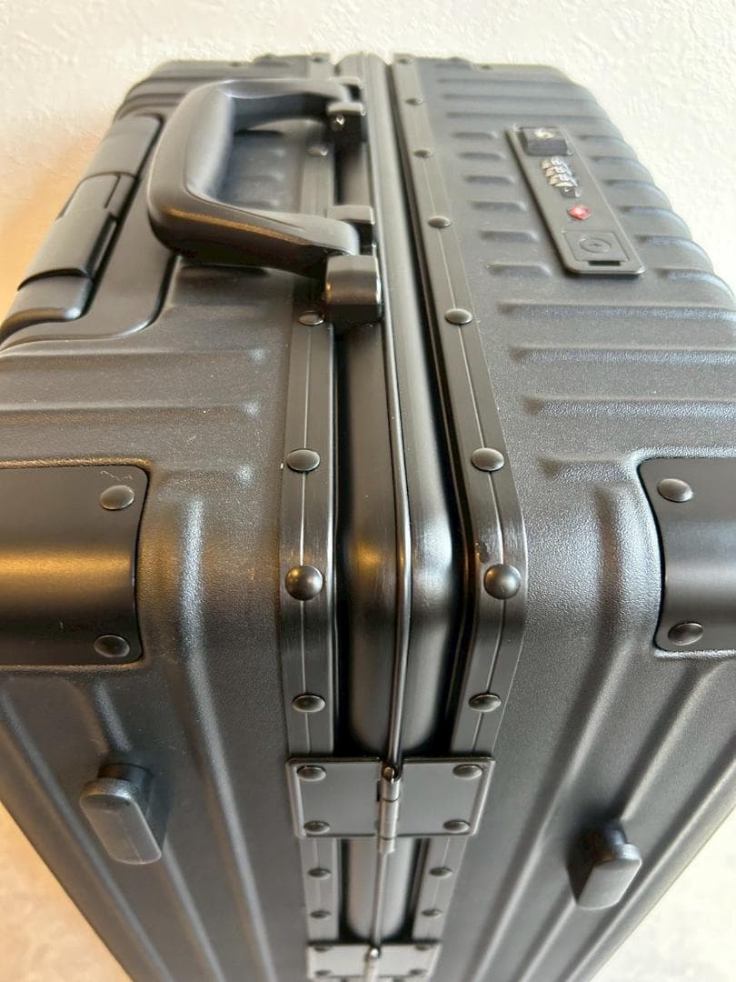 リベティ多機能キャリーケース【マットブラックSサイズ】22