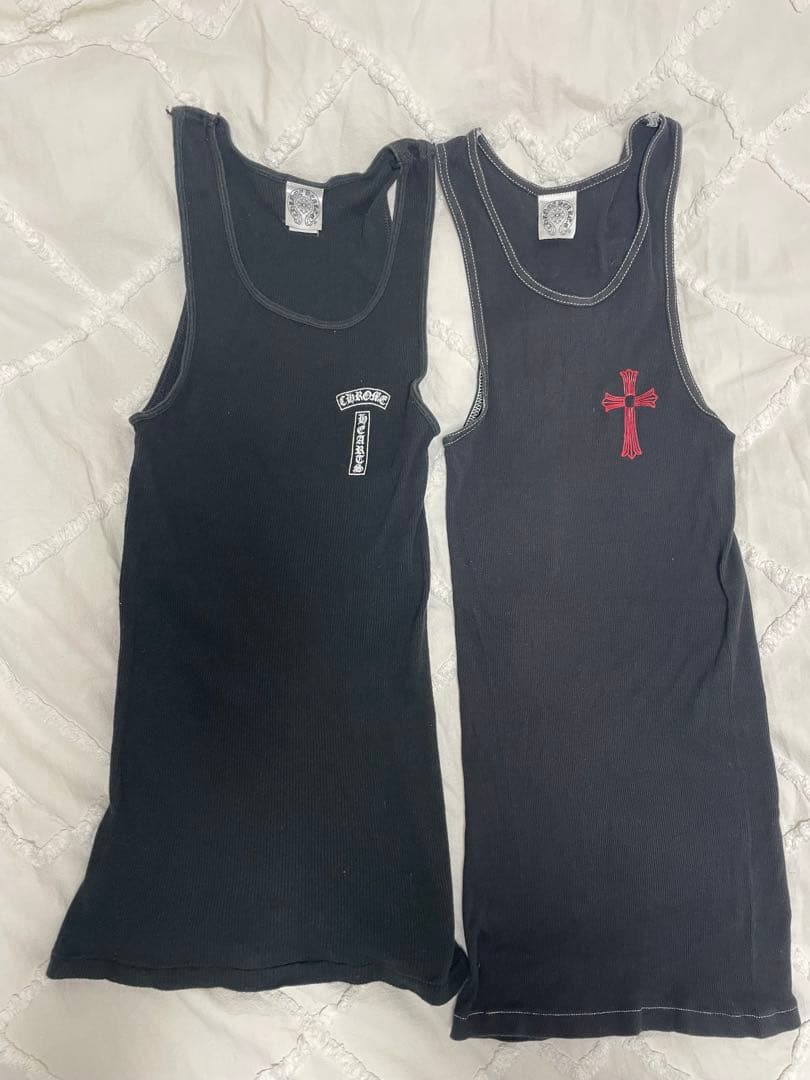 クロムハーツ Chrome Hearts タンクトップ 2枚　 ニューヨーク限定