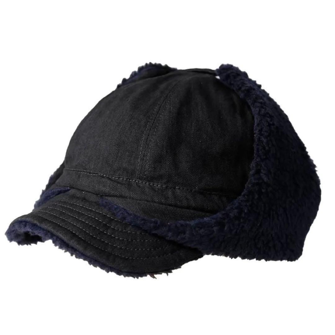 【新品】remilla レミーラ ボア帽 黒R253433