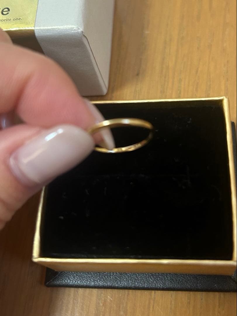 ete リング　5号　ゴールド　エテ