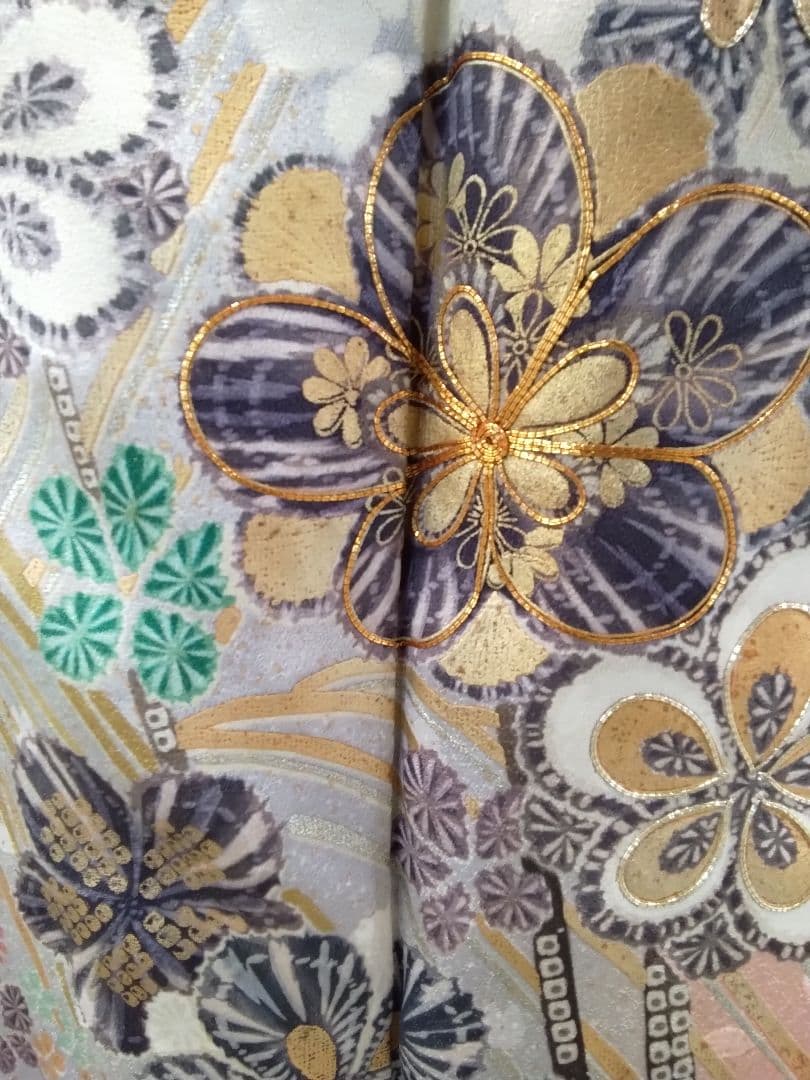 振袖フルセット、正絹振袖成人式、重ね衿帯揚げ帯締め、西陣袋帯、襦袢