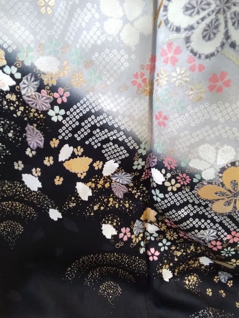 振袖フルセット、正絹振袖成人式、重ね衿帯揚げ帯締め、西陣袋帯、襦袢