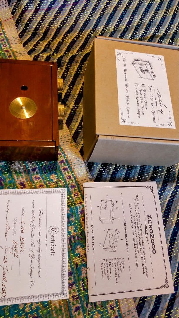 ピンホールカメラ Zero2000