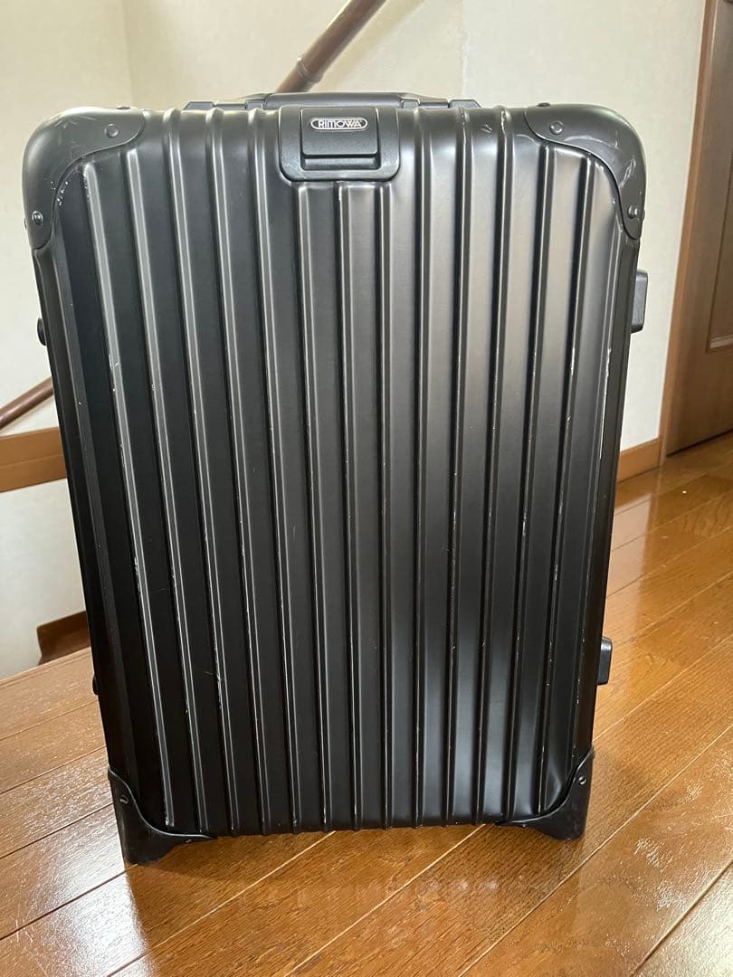 RIMOWAリモワ キャビン トローリー イアタ アルミニウムブラック2輪