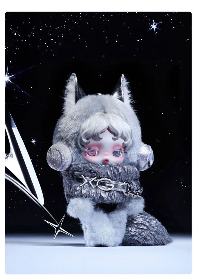 POP MART Skull panda✖️XG 日本限定 ぬいぐるみペンダント