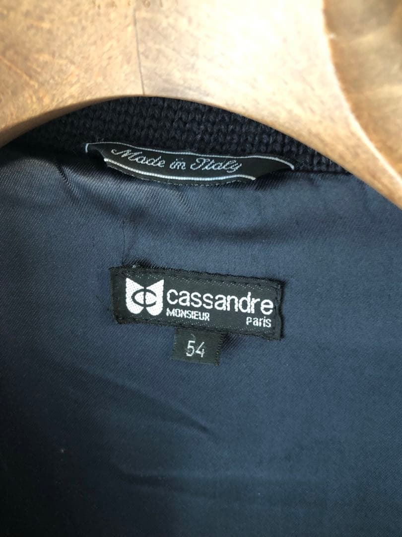 逸品 Cassandre Paris カシミヤ100% ジャケット コート