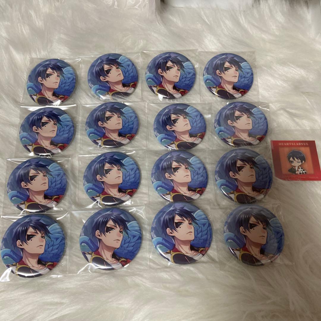 ツイステ デュース 缶バッジ まとめ売り AGF 寮服