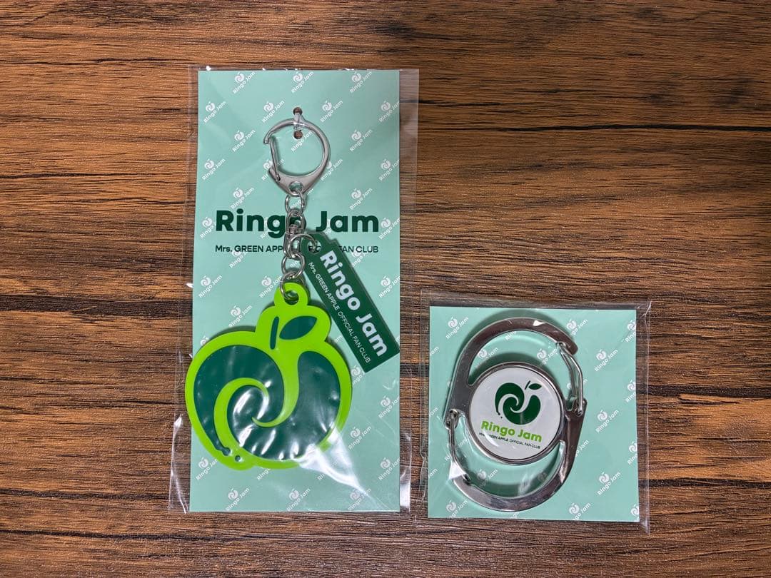Mrs. GREEN APPLE FC会員特典キーホルダー＆長期会員特典カラビナ