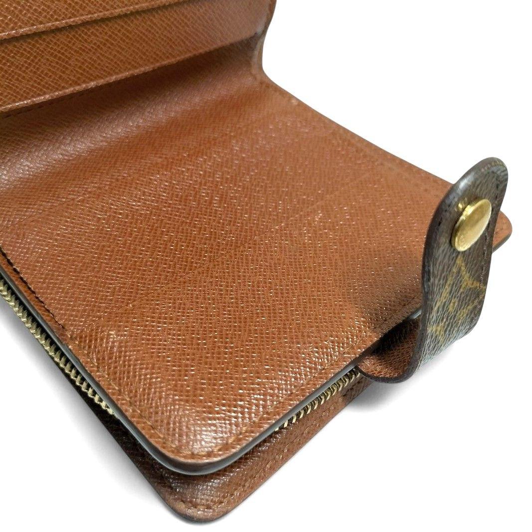 モノグラム コンパクトジップ 二つ折り財布 財布 ルイヴィトン M61667
