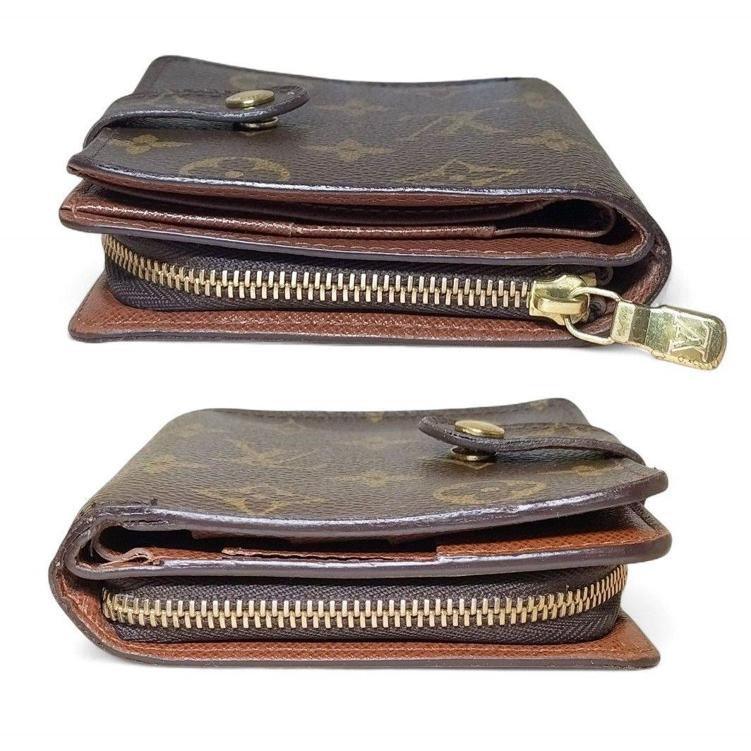 モノグラム コンパクトジップ 二つ折り財布 財布 ルイヴィトン M61667