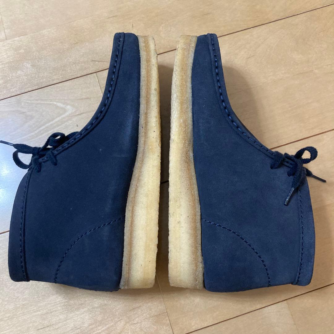 新品未使用　クラークス　ワラビー　スウェードブーツ　24.5〜25.0 箱付き