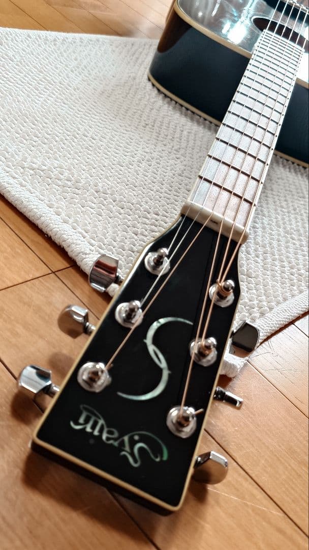 【調整済】s.yairi アコースティックギター　ギグバッグ付＆オマケ付き