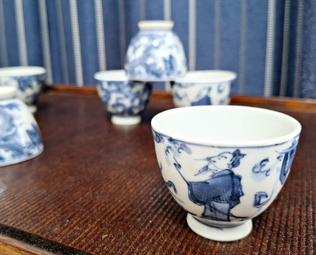 玉露茶碗6客セット　手塚善理/造