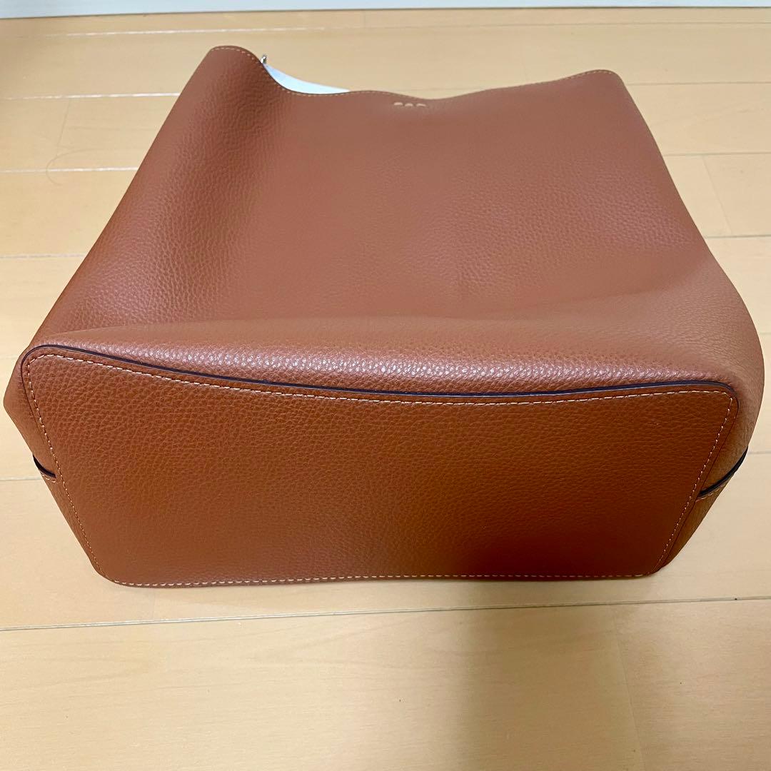 【数回使用程度】 COACH ショルダーバッグ 肩がけ ブラウン 91122