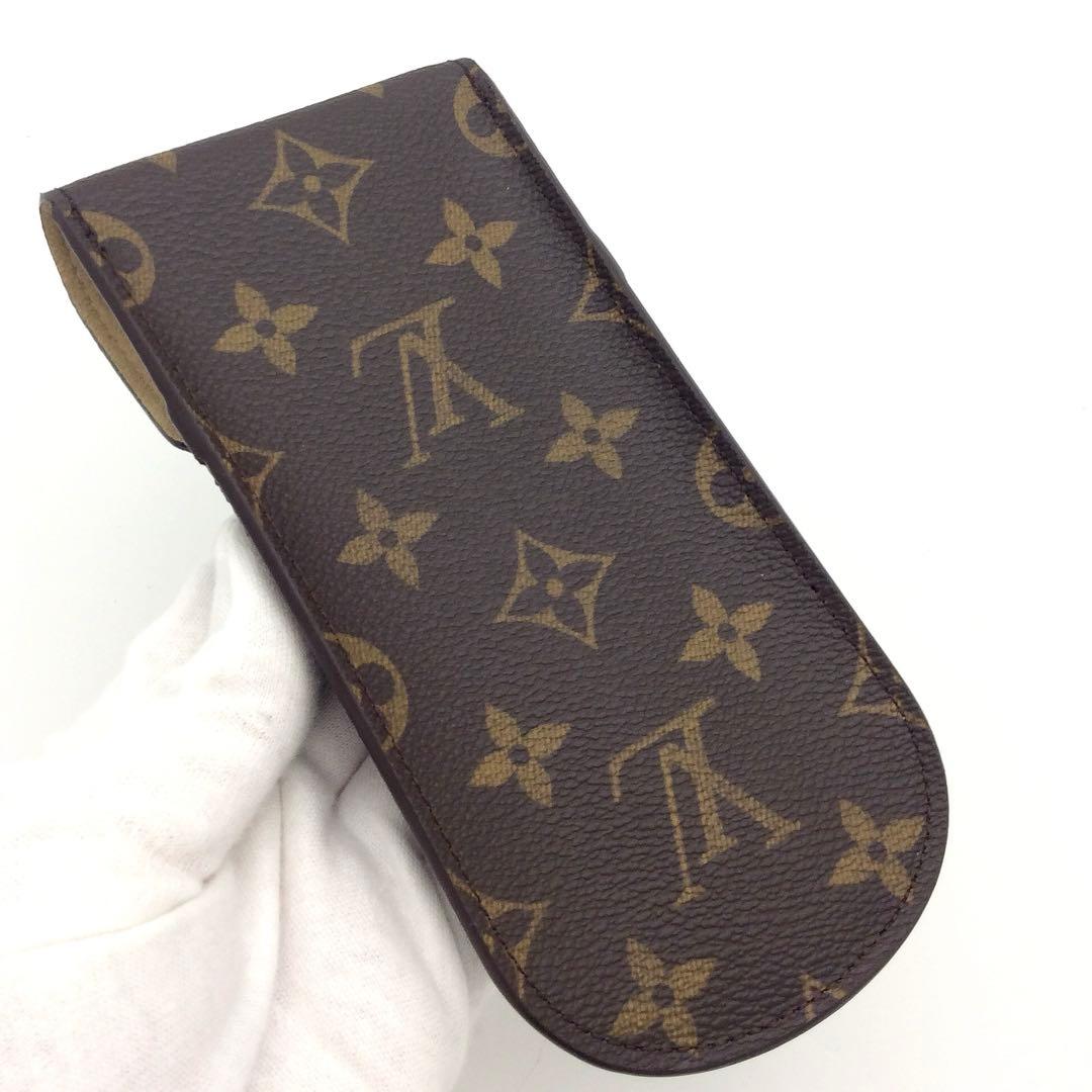 ルイヴィトン モノグラム メガネケース エテュイリュネットラバ M62970