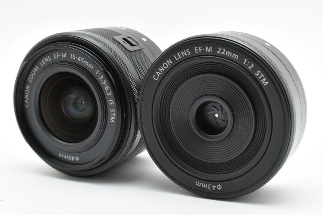 ■ ほぼ新品 ■ キヤノン　Canon EOS Kiss M2ダブルレンズキット
