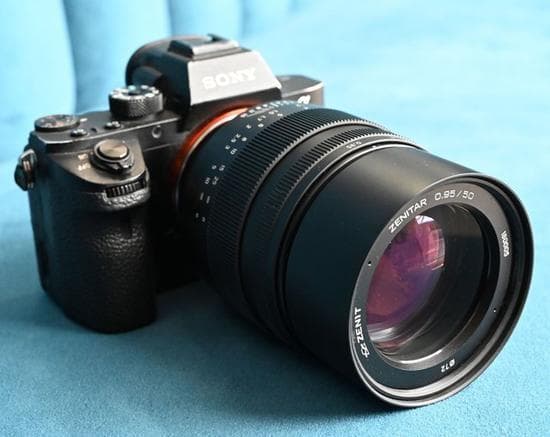 ZENITロシア製　非常に明るい０．９５　５０ＭＭ