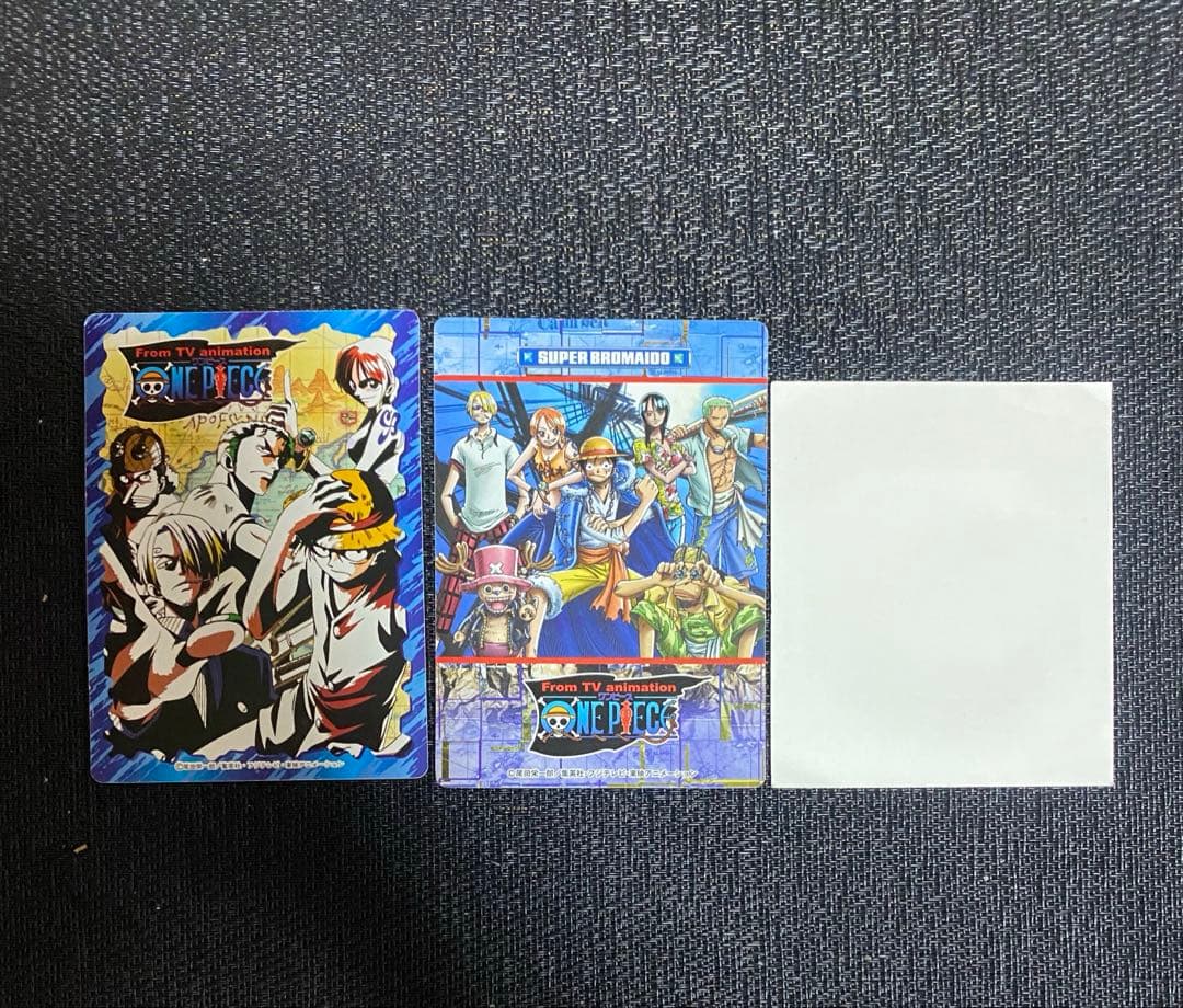 ワンピース　スーパーブロマイド　サンジ　希少　レア　デコステッカー