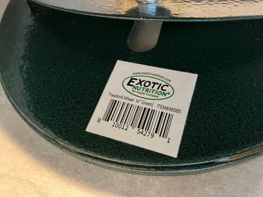 トレッドミルホイール 36cm exotic nutrition 回し車