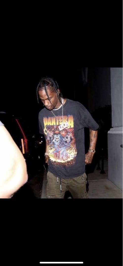 [希少XL]トラヴィス着用　Pantera グラフィックTシャツ