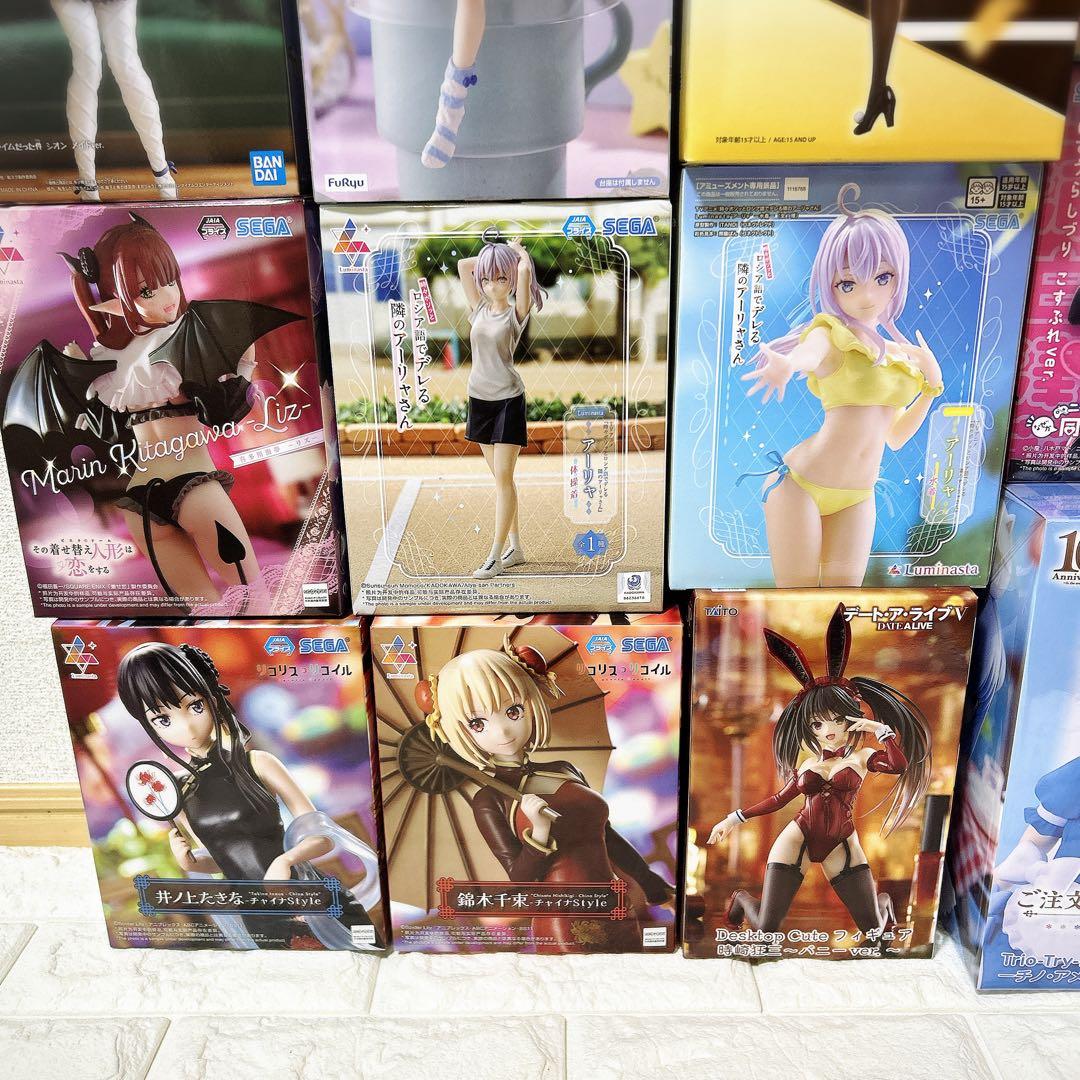 美少女フィギュア　12体セット　プライズ　初音ミク　リコスリコイル　ウマ娘