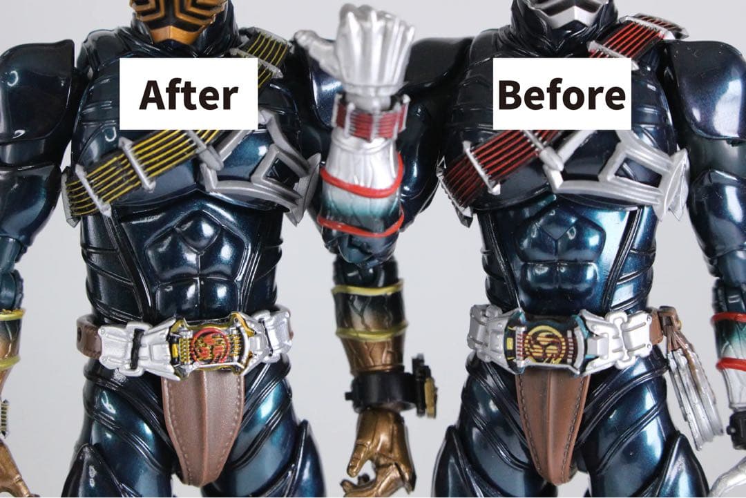 【新品】フィギュアーツ真骨彫用　仮面ライダー響鬼系改造腹部　響鬼10周年＋響鬼紅