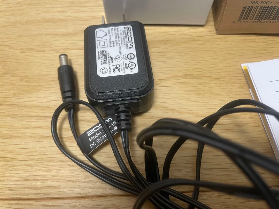 ZOOM MULTISTOMP MS-50G+ 3点セット