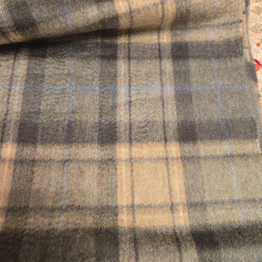 ご予約中深喜毛織 Testa Viera 最高級カシミヤ100% チェックマフラ