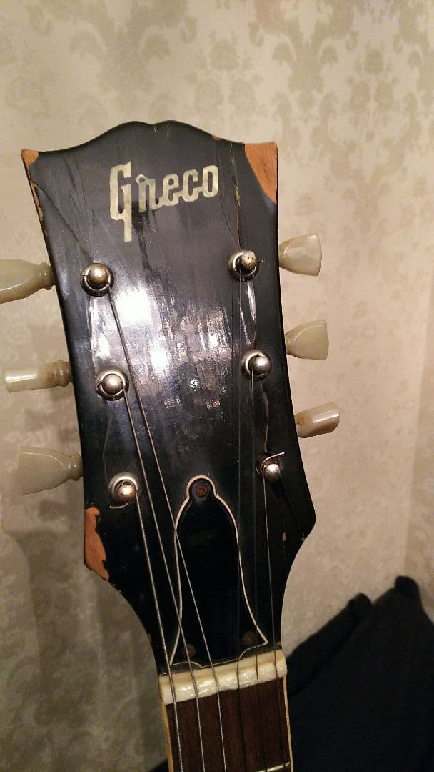 グレコ　レスポールギター　ゴールドトップ